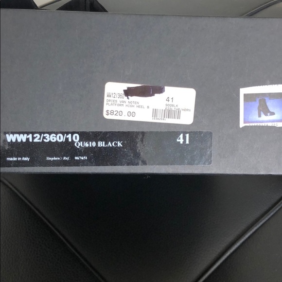 Dries Van Notten platform boots - Picture 11 of 14